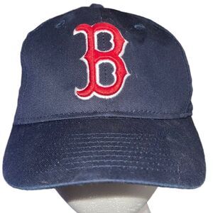 OC‎ Sports Team MLB Navy & Red Boston Red Sox Adjustable Youth Baseball Cap